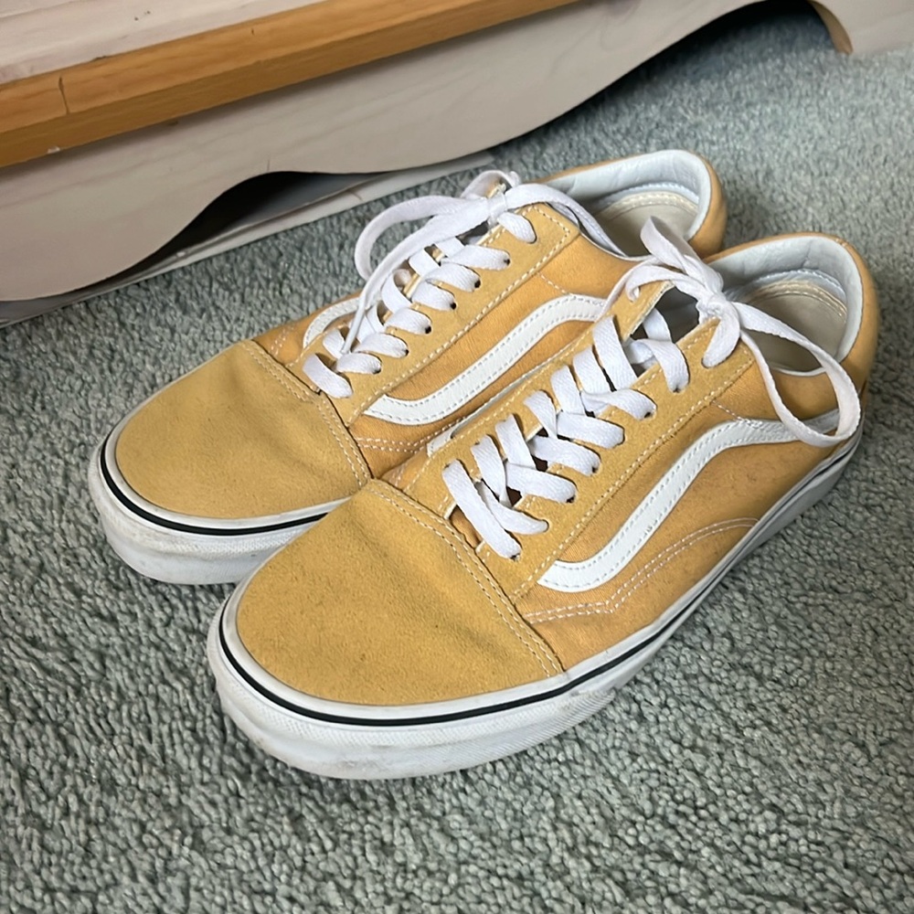 Yellow vans- women’s 10